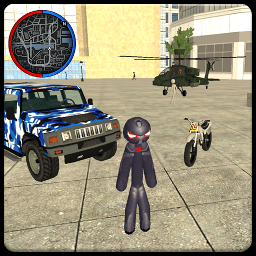 火柴人绳索英雄犯罪手游