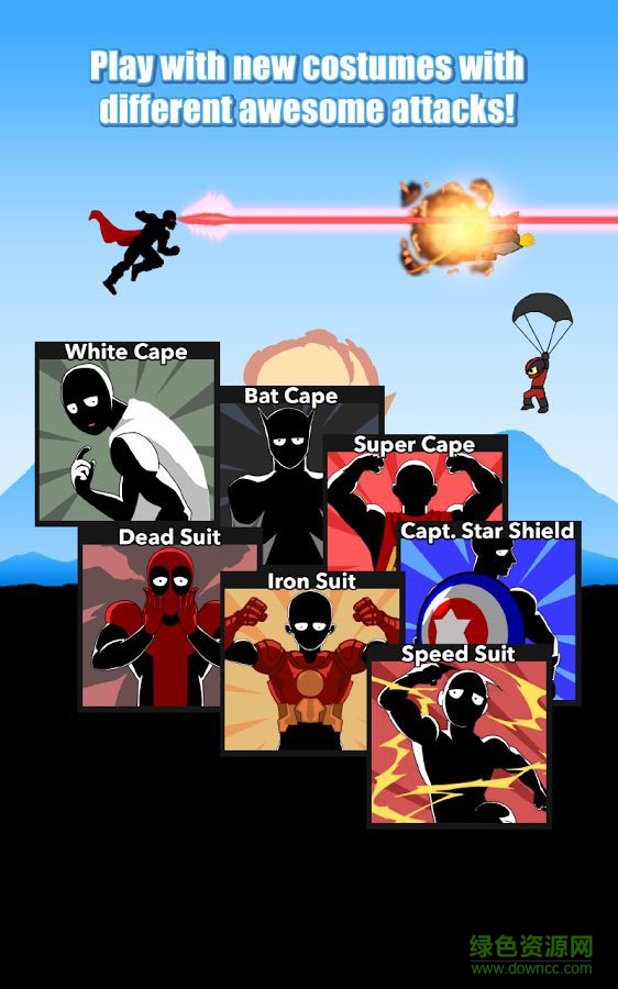 一个超级英雄内购(one man super hero) v1.7.7 无限金币安卓版2