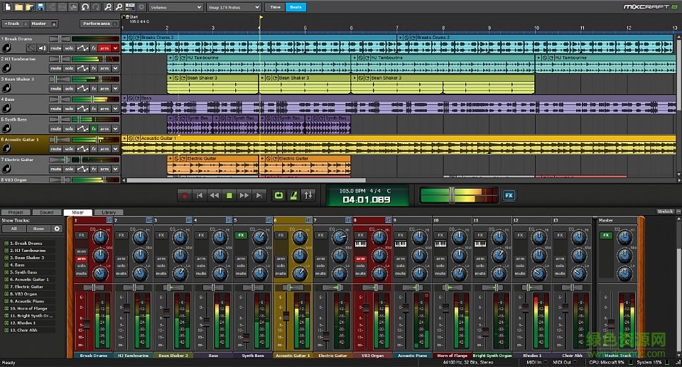 Mixcraft 8中文(全能音雄) v8.0.373 最新版0