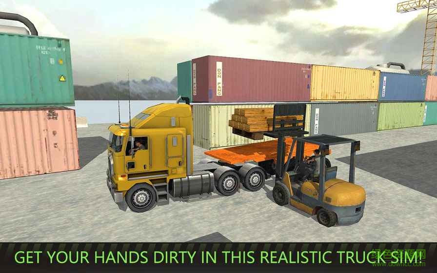 美国卡车司机手机版(USA Truck Driver: 18 Wheeler) v1.1 安卓版0
