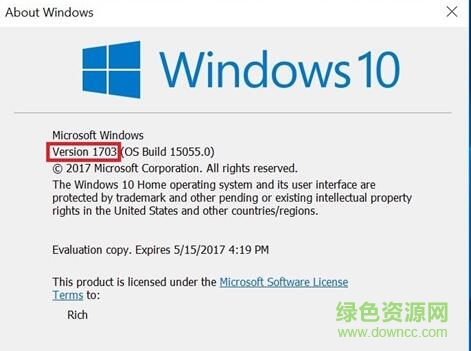Win10 1703 iso 64位镜像文件 官方最新版0