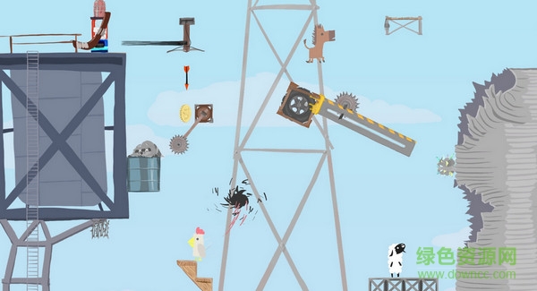 超级鸡马安卓版(ultimate chicken horse) v1.0.55 中文版1
