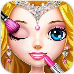 芭比娃娃化妆小游戏(Princess Fashion Salon)