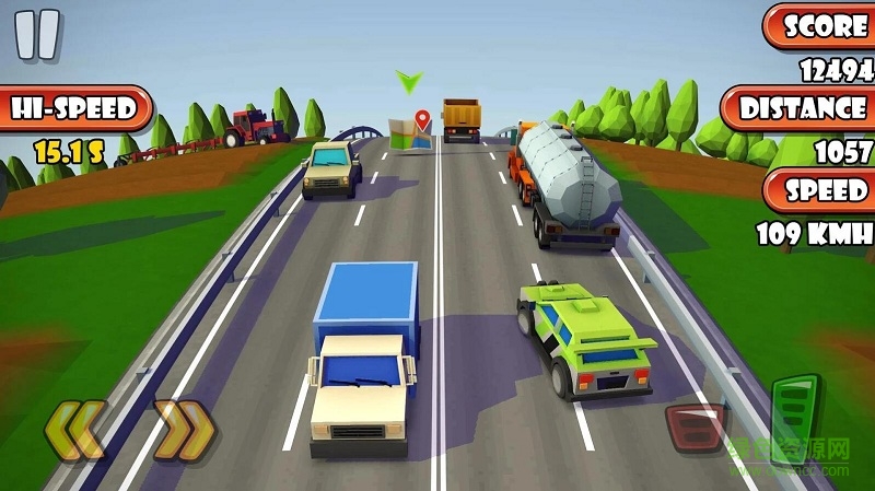 公路交通赛车无限金币 v1.5 安卓版1