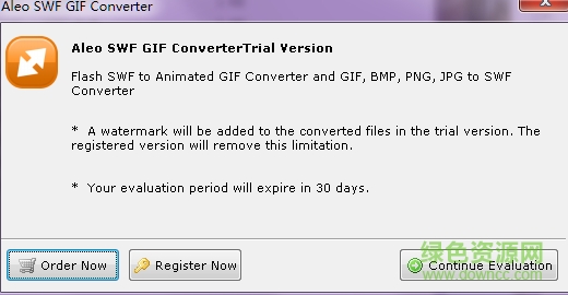 aleoswfgifconverter(swf转gif软件) v1.6.0.0 绿色汉化版0