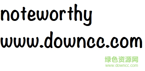 1.png noteworthy字体