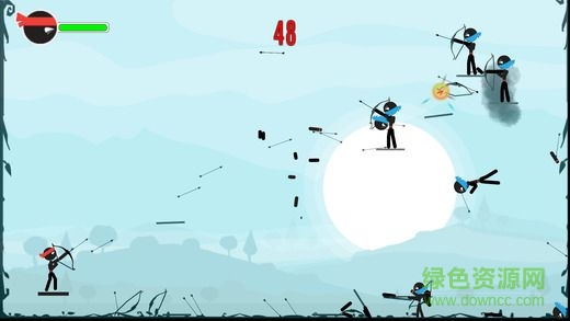 火柴人弓箭手大作战英化版(Stickman Warriors Archers) v1.1 安卓版0