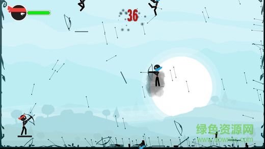 火柴人弓箭手大作战英化版(Stickman Warriors Archers) v1.1 安卓版1