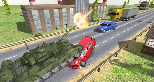 坦克公路赛车手机版(Tank Traffic Racer) v1.4 安卓版0