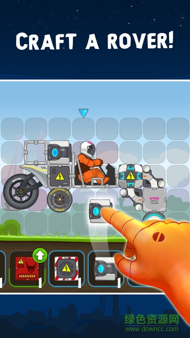 爬坡流动太空车无限金币(RoverCraft) v1.40 安卓版0