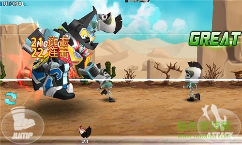 恐龙战队冲刺无限金币版Power Rangers Dash (Asia) v1.6.4 安卓中文版0
