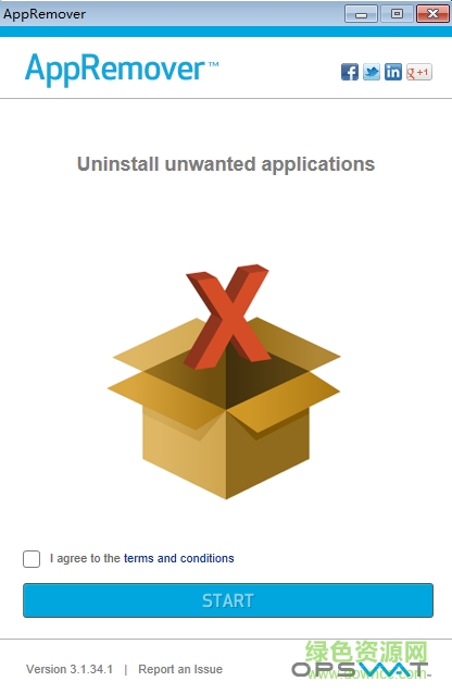 AppRemover中文版(杀毒软件卸载工具) v3.1.34.1 汉化版0