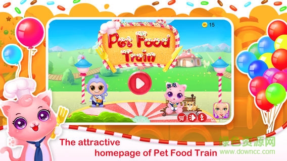 萌宠美食快车免费金币(PetFoodTrain) v1.4 安卓版0