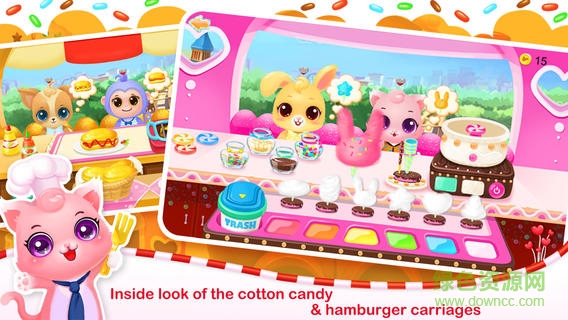 萌宠美食快车免费金币(PetFoodTrain) v1.4 安卓版3