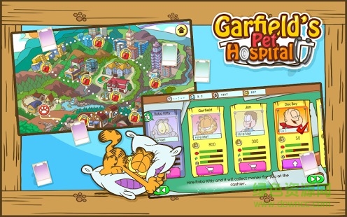 garfield pet hospital(加菲猫的宠物医院) v1.2 安卓版3