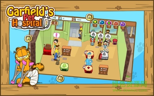 garfield pet hospital(加菲猫的宠物医院) v1.2 安卓版4