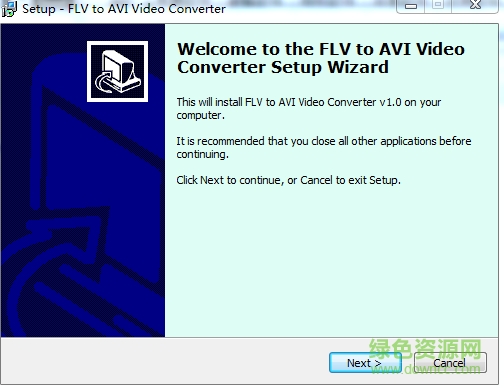 FLV to AVI Video Converter(flv转avi转换器) v1.0 官方版0