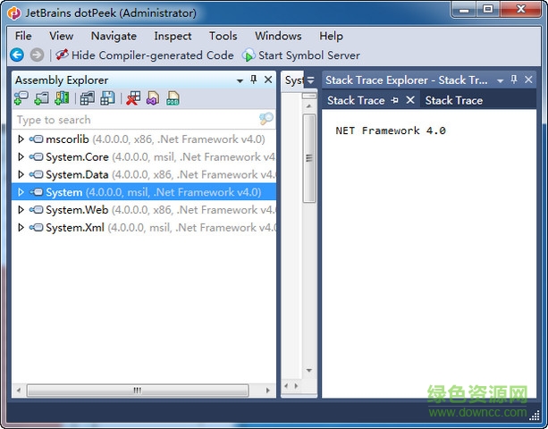 JetBrains dotPeek(.net反编译工具) v1.5 中文汉化版0