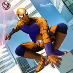 飞行蜘蛛侠救援英雄3D无限金币版