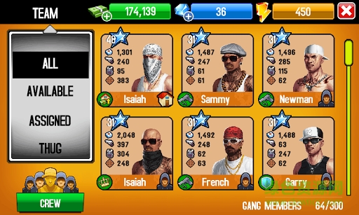 黑帮城市无限钻石版(Gangstar City) v2.1.4 安卓汉化版3