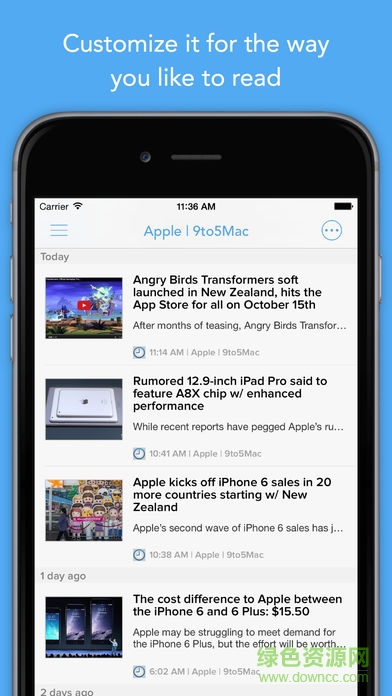 谷歌RSS阅读器苹果版 v3.0.5 iphone版1
