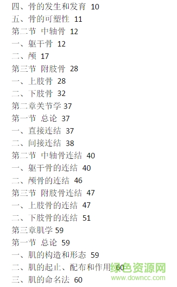 第8版系统解剖学