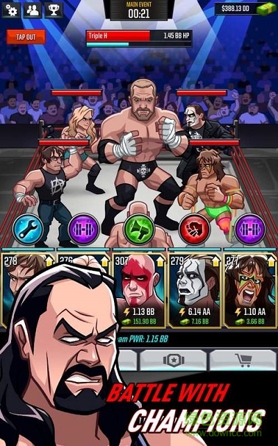 wwe狂热摔跤内购正式版(WWE Tap) v0.2.6 安卓版2