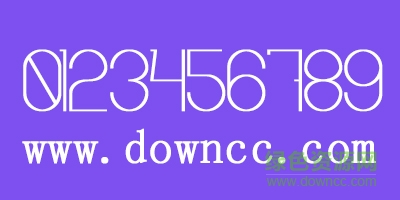 veribest gerber 0字体