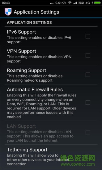 免root流量防火墙汉化版(noroot data firewall) v5.4.1 安卓版0