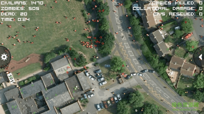 僵尸围城模拟器 v1.6.4 安卓版1