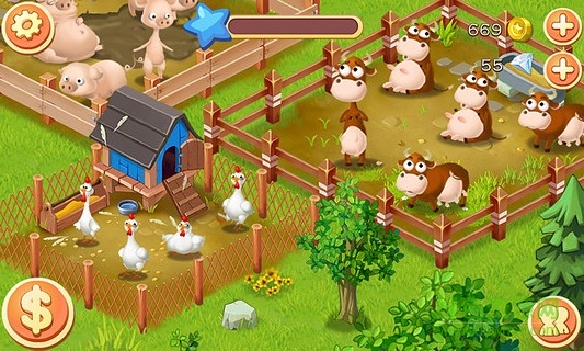 开心农场之口袋农庄内购正式版 v1.2 安卓无限金币钻石版0