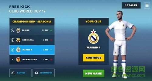 2017足球世界杯手机版(FreekickClubWorldCup) v1.0 安卓版0