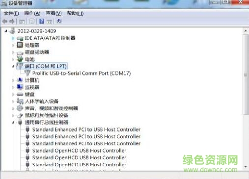 usb-serial controller驱动 win7