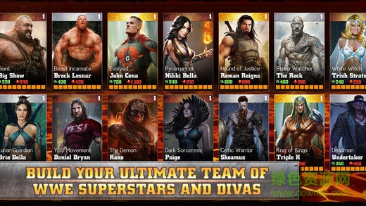 wwe immortals全人物版(WWE不朽战神) v2.4.0 安卓版0