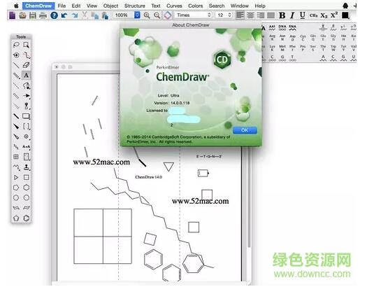 chemdraw for mac正式版 v14.0 苹果电脑免费版0