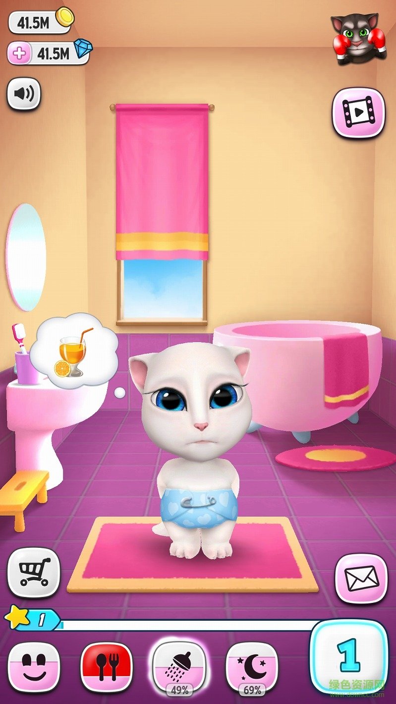 我的会说话的安吉拉手机版 v3.3.2.257 安卓版0