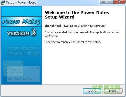 power notes中文版(桌面提醒软件) v3.6.9 免费版0