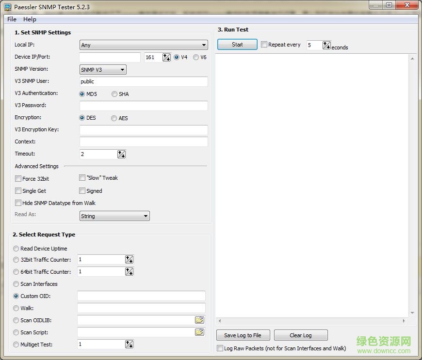 Paessler SNMP Tester(SNMP请求测试工具) v5.2.3 绿色免费版0