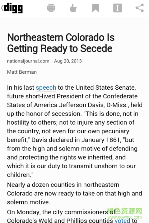 digg reader Android(阅读器) v1.0 安卓版3
