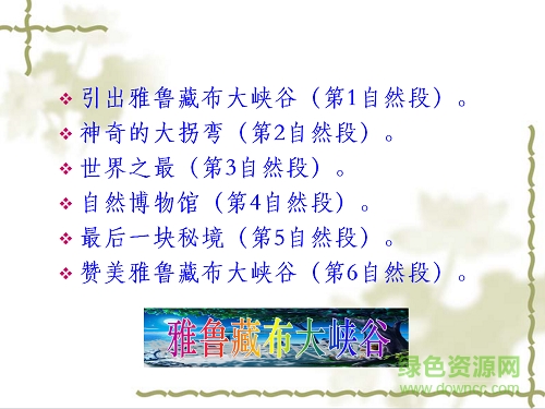 雅鲁藏布大峡谷