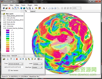 meteoinfo软件 meteoinfo软件