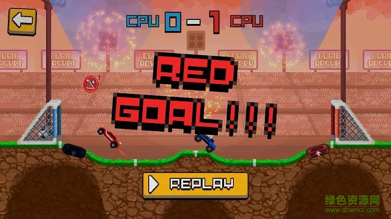 双人像素汽车足球无限金币版 v1.5 安卓内购版2