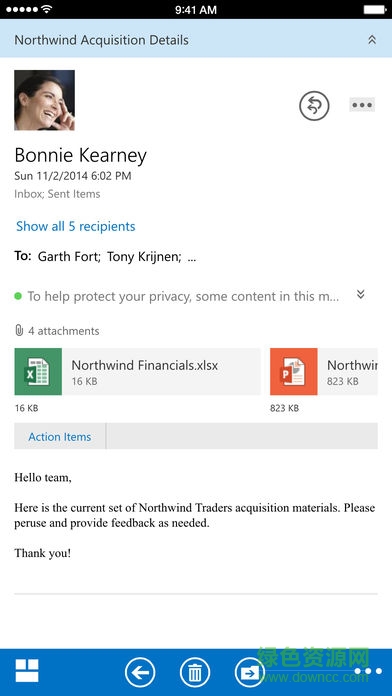 微软owa邮箱apk v15.00 安卓版3