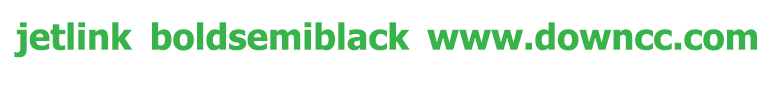 jetlink字体 jetlink字体