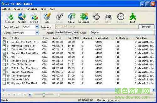 cd to mp3 maker3.40修改 v3.40 免费版0