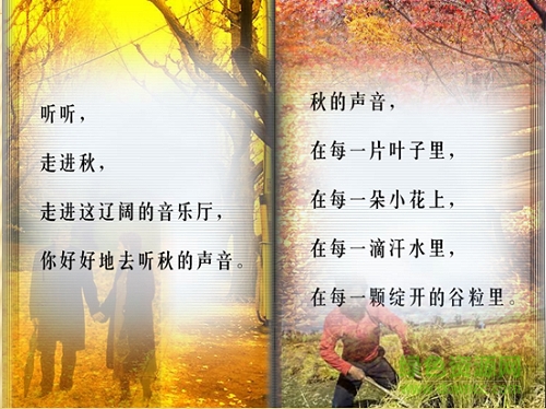 听听秋的声音 ppt课件