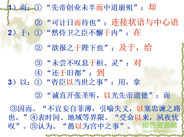 出师表ppt精品课件 附原文及翻译1