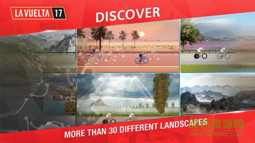 环法自行车赛2017版(La Vuelta 2017 - Cycling Stars) v1.4.5 安卓无限金币版1