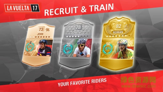 环法自行车赛2017版(La Vuelta 2017 - Cycling Stars) v1.4.5 安卓无限金币版2
