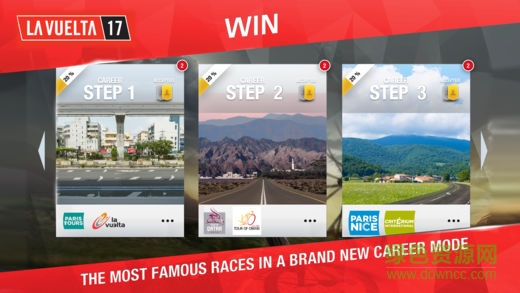 环法自行车赛2017版(La Vuelta 2017 - Cycling Stars) v1.4.5 安卓无限金币版0